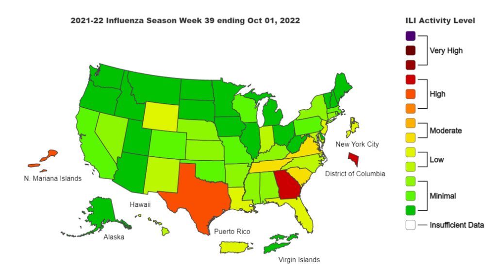 Respiratory Disease Increase Likely Attributable to Annual Seasonal Factors