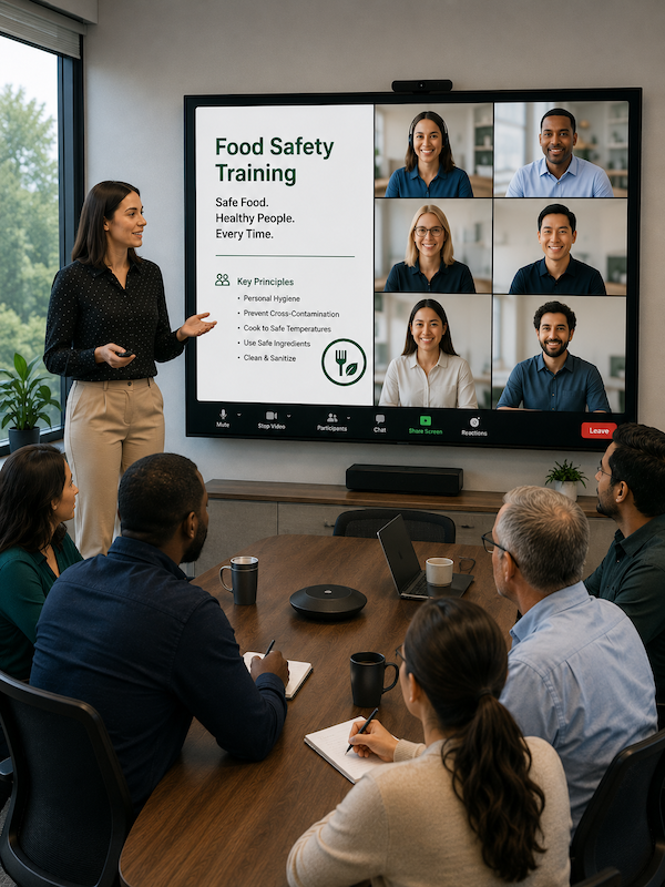 TAG can provide food safety training