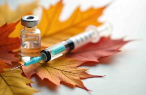 Leaves changing means flu vaccine time