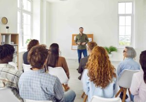 Teaching adult class