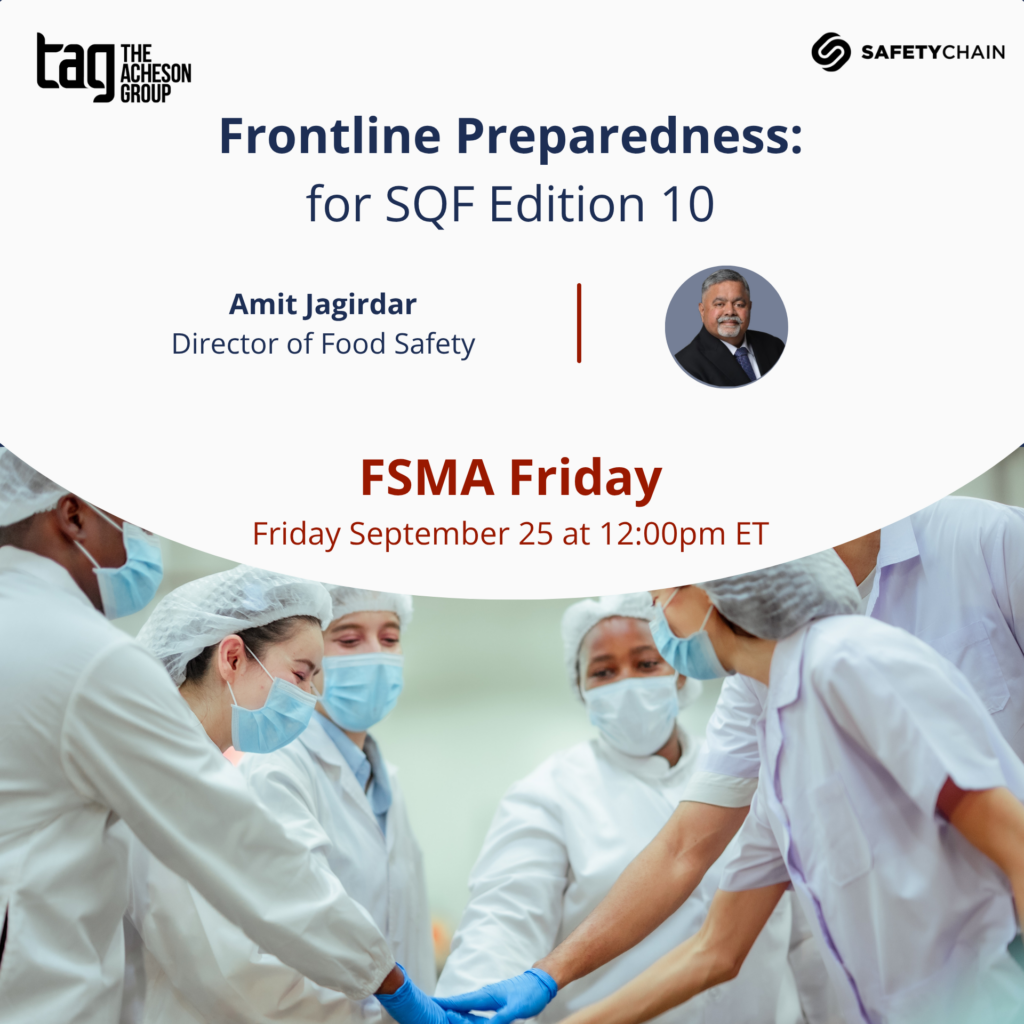 FSMA Friday September 2026